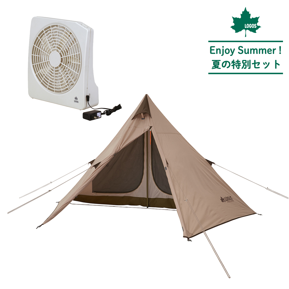 Tradcanvas Tepee2ルーム300セット テント