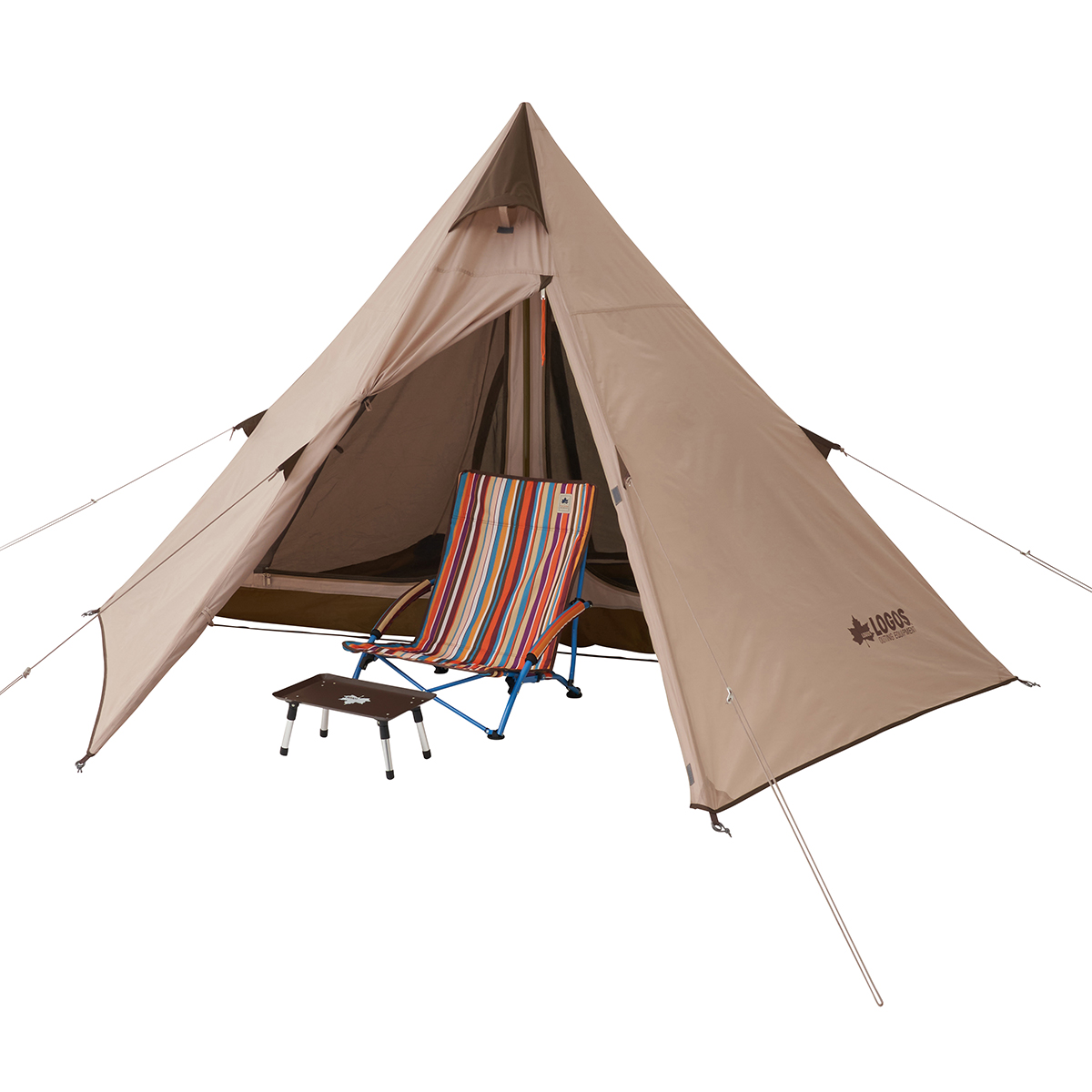 Tradcanvas Tepee2ルーム300セット テント