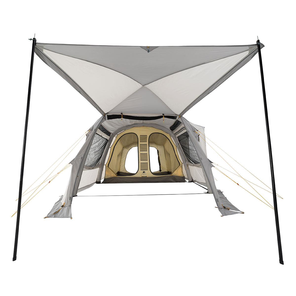 グランベーシック エアマジックトンネル ベンチテーブルセット６ テント