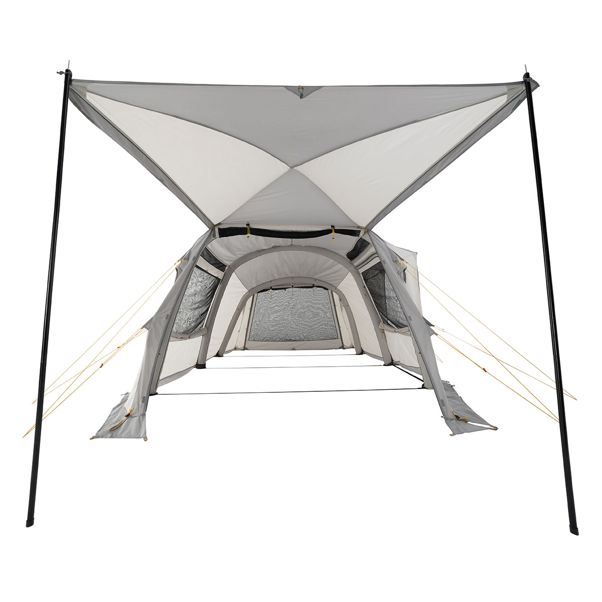 グランベーシック エアマジックトンネル ベンチテーブルセット６ テント