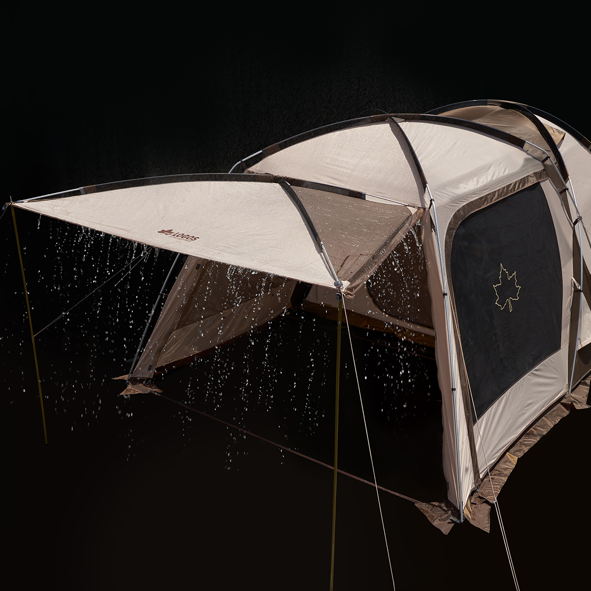 Tradcanvasドゥーブル ラックセット テント