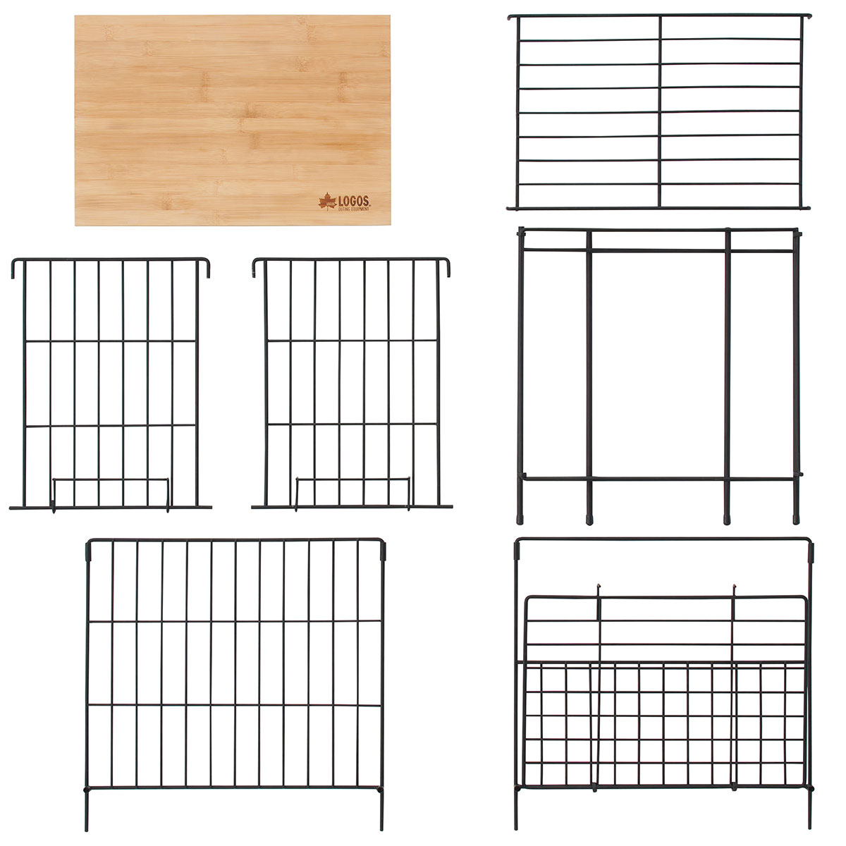 Tradcanvasドゥーブル ラックセット テント