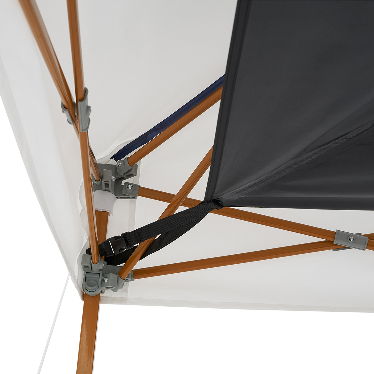 QセットBlackタープ・ポータブル シーリングセット 日/火/風除け