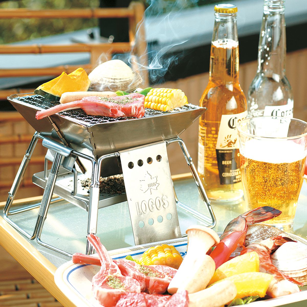 ピラミッドグリルコンパクト セット グリル・たき火・キャンドル