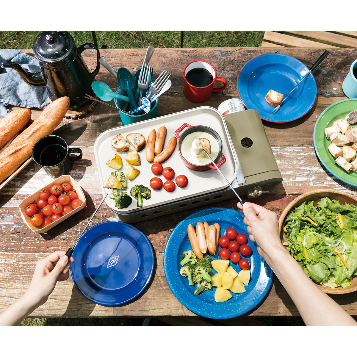 LOGOS×SENGOKU ALADDIN プチパン セット グリル・たき火・キャンドル