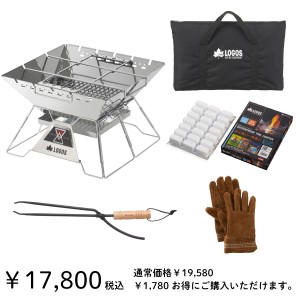 【オンライン店限定】ピラミッドTAKIBI L＋たき火小物3点セット