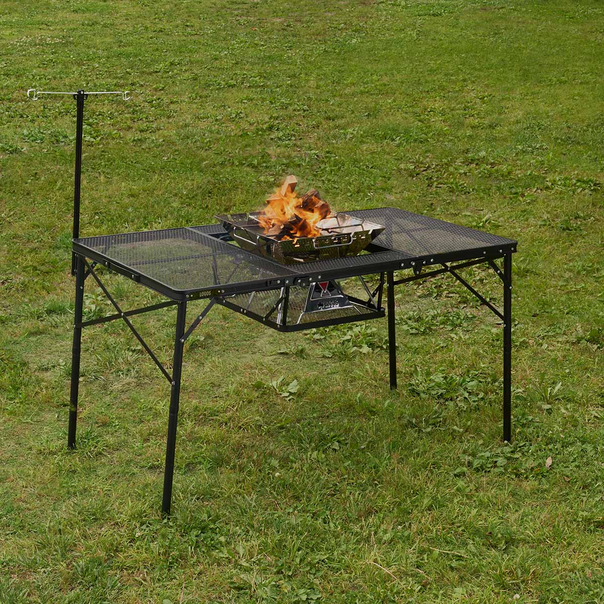 【9月11日販売開始 秋セット】BBQテーブル焚き火セット 家具