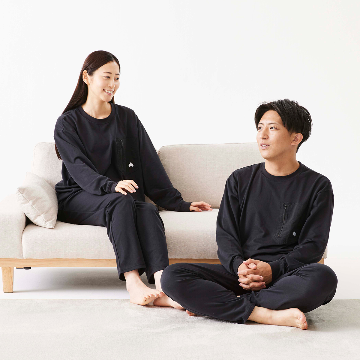 【9月11日販売開始 秋セット】リカバリー上下セット トップス