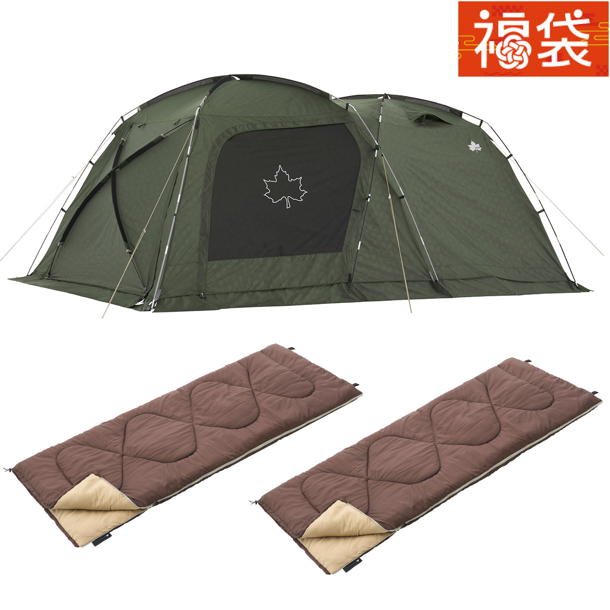 【福袋 2026】ファミリーテントL 充実セット テント