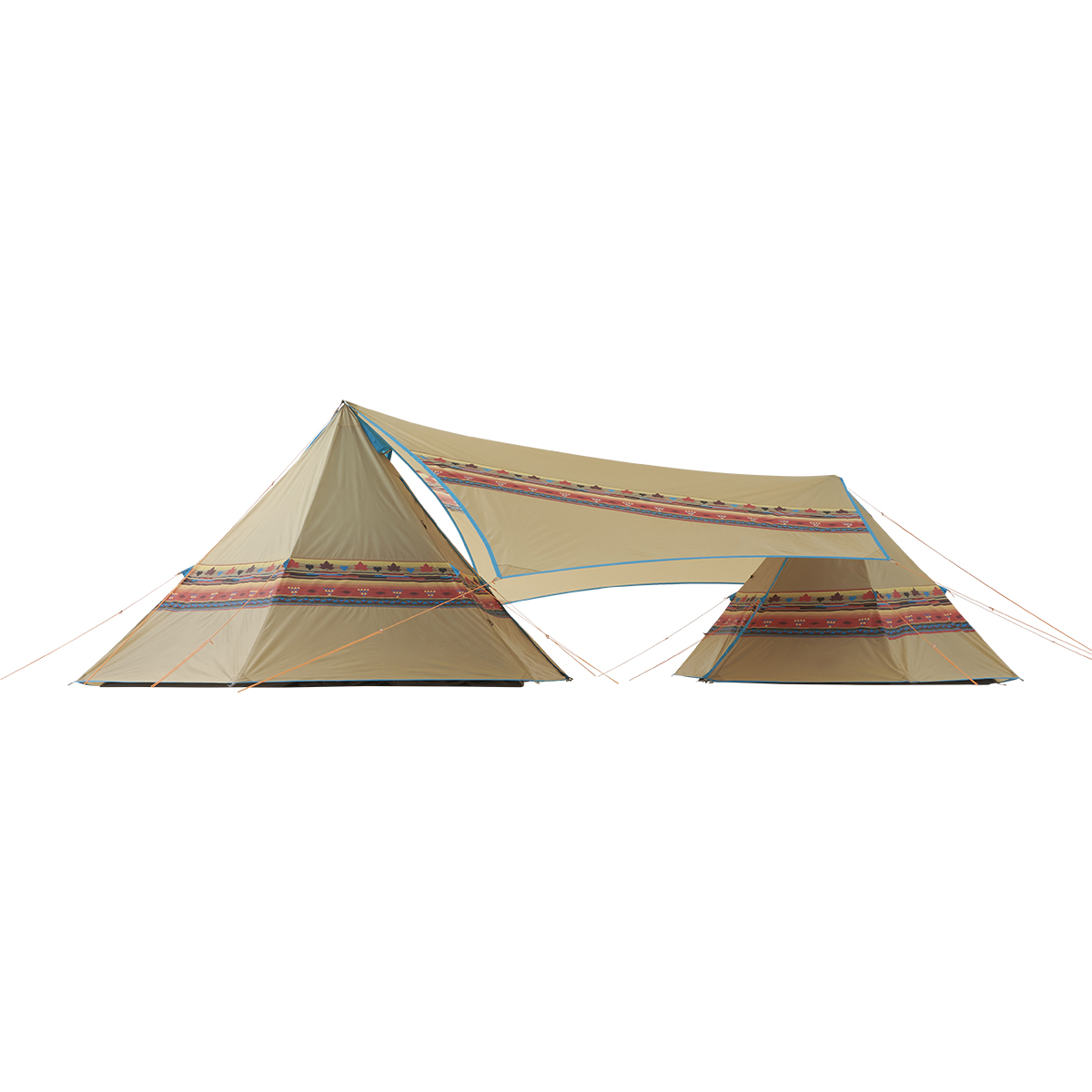 【11月上旬販売予定】LOGOS ナバホ Tepee 400+ブリッジヘキサタープセット テント