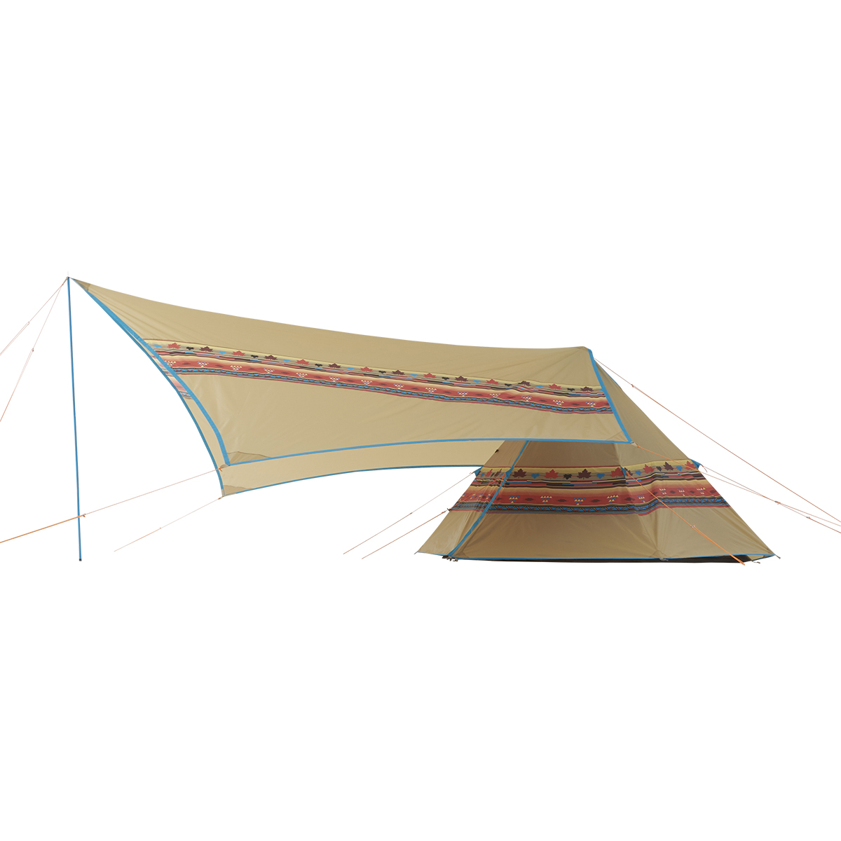 【11月上旬販売予定】LOGOS ナバホ Tepee 400+ブリッジヘキサタープセット テント