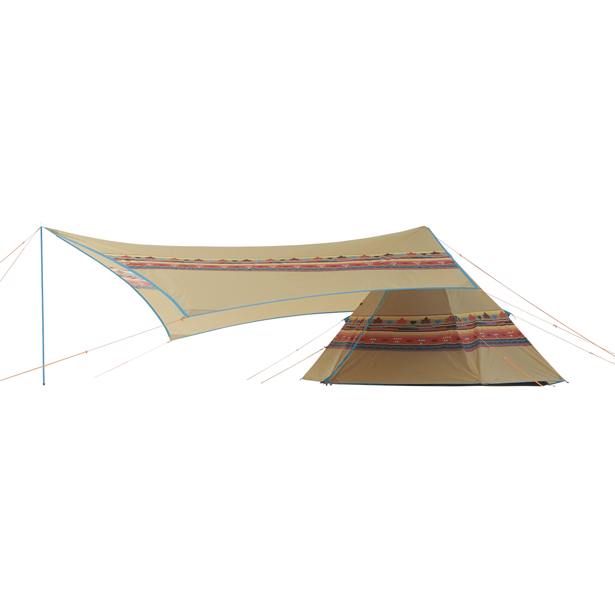 【11月上旬販売予定】LOGOS ナバホ Tepee 400+ブリッジヘキサタープセット テント