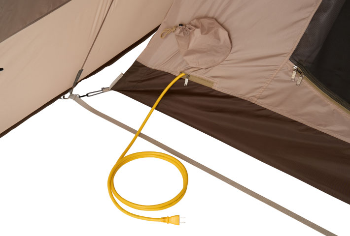 電気コードジップ付き