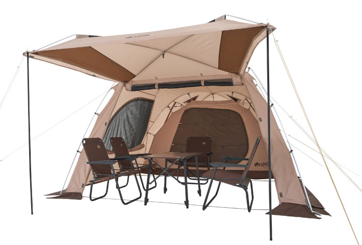 使いやすい２ルームテント