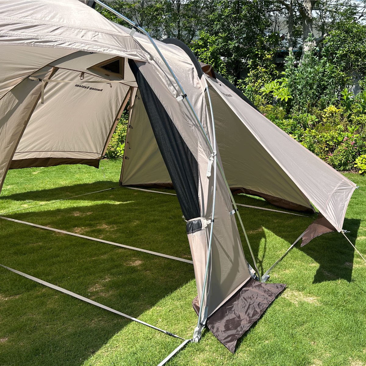 Tradcanvas PANEL オーニングドゥーブル L-BF テント