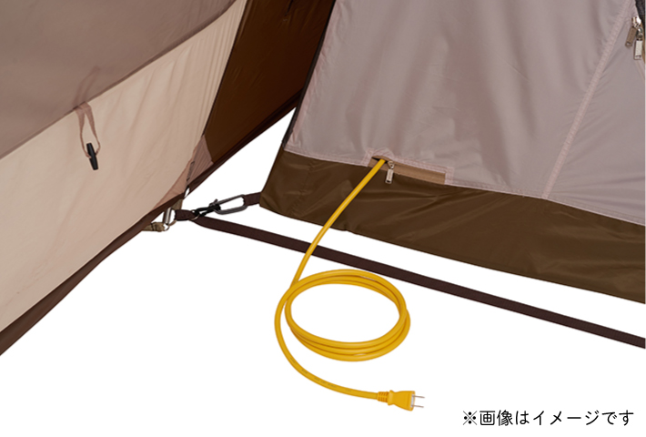 電気コードジップ付き