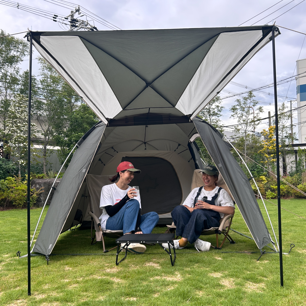 【1月29日発売開始予定】neos PANEL リビングドーム M-BF テント