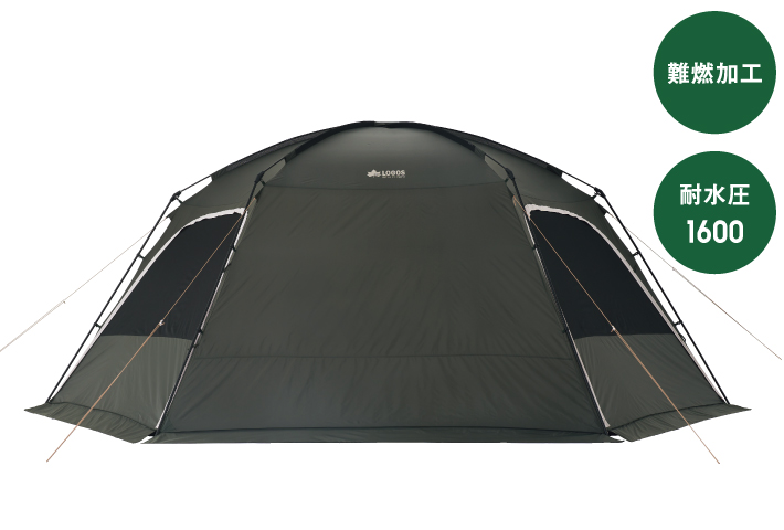 無限にLINKできるコネクトベースシリーズ！6mサイズの大型ドームテント