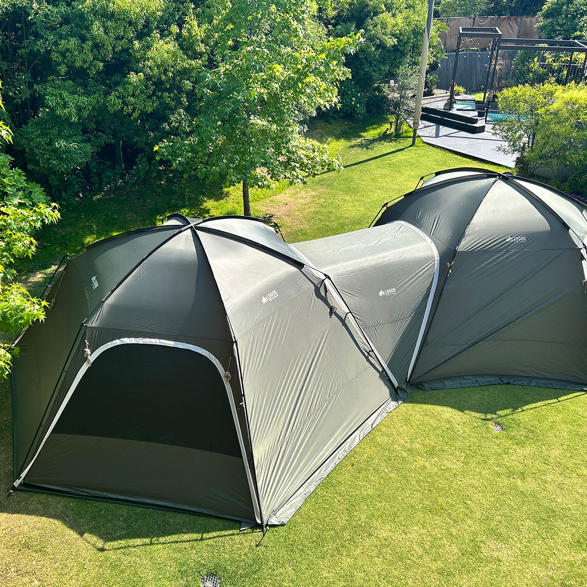 【2月26日販売開始】neos コネクトベース・ヘキサドーム 600-BF テント