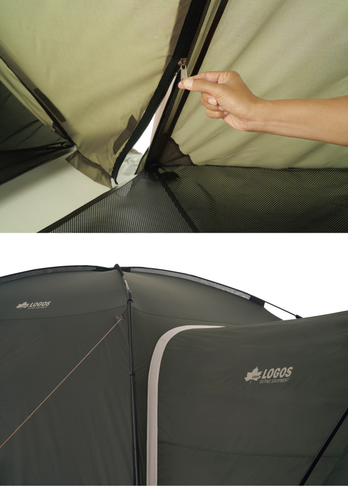 隙間なし＆簡単リンク!