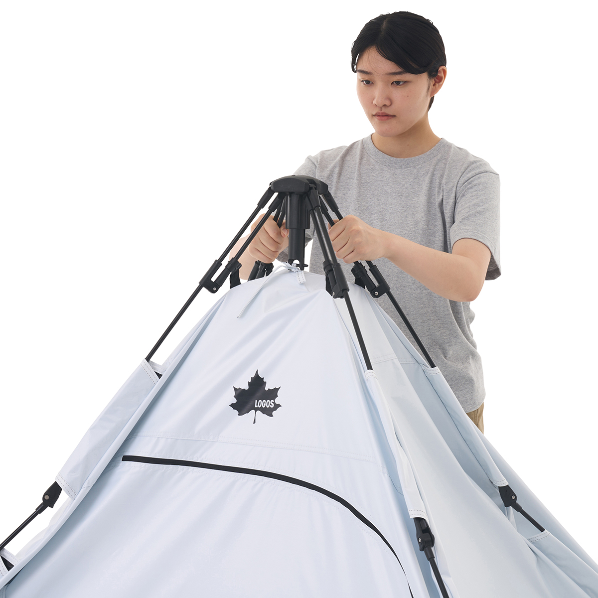 Q-TOP ソーラーサンドブロックサンシェード-BF 日/火/風除け