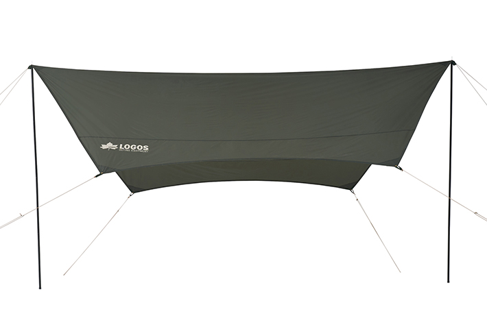 スロープ構造で出入りしやすく、雨にも強い