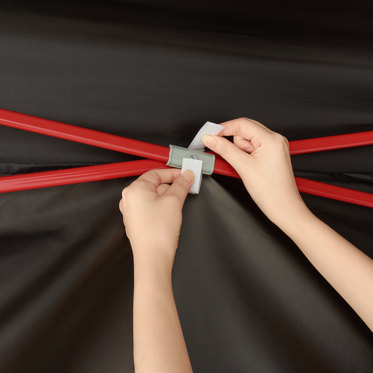 QセットBlackタープ サイドウォール 300 日/火/風除け