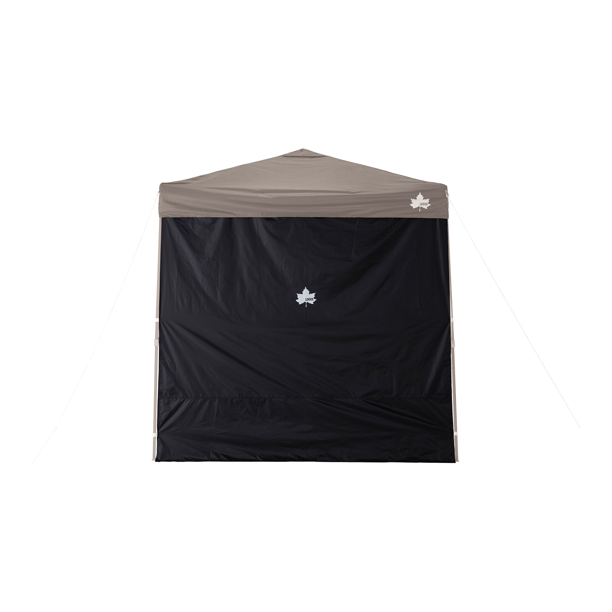 QセットBlackタープ サイドウォール 200 日/火/風除け