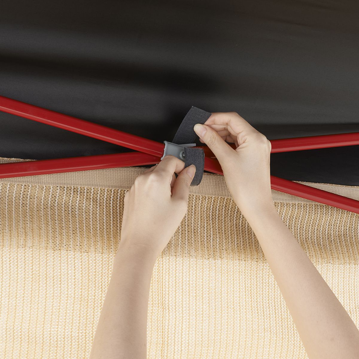 Qセット木かげメッシュサイドウォール 200 日/火/風除け