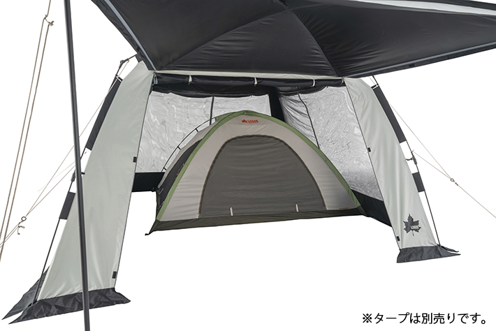 タープやテントと組み合わせOK!