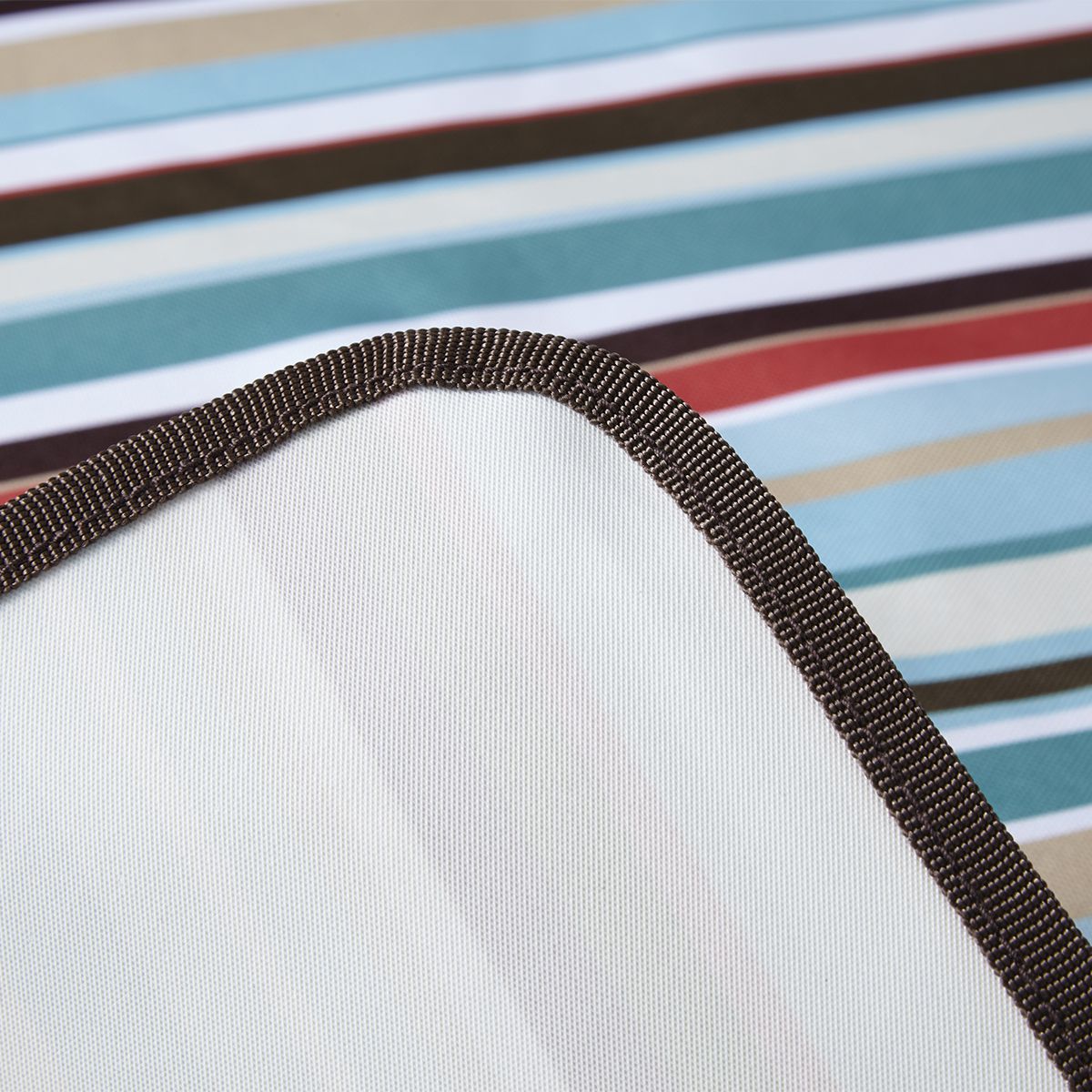 オックス防水シート・ソロ（ブルーストライプ） テントアクセサリ