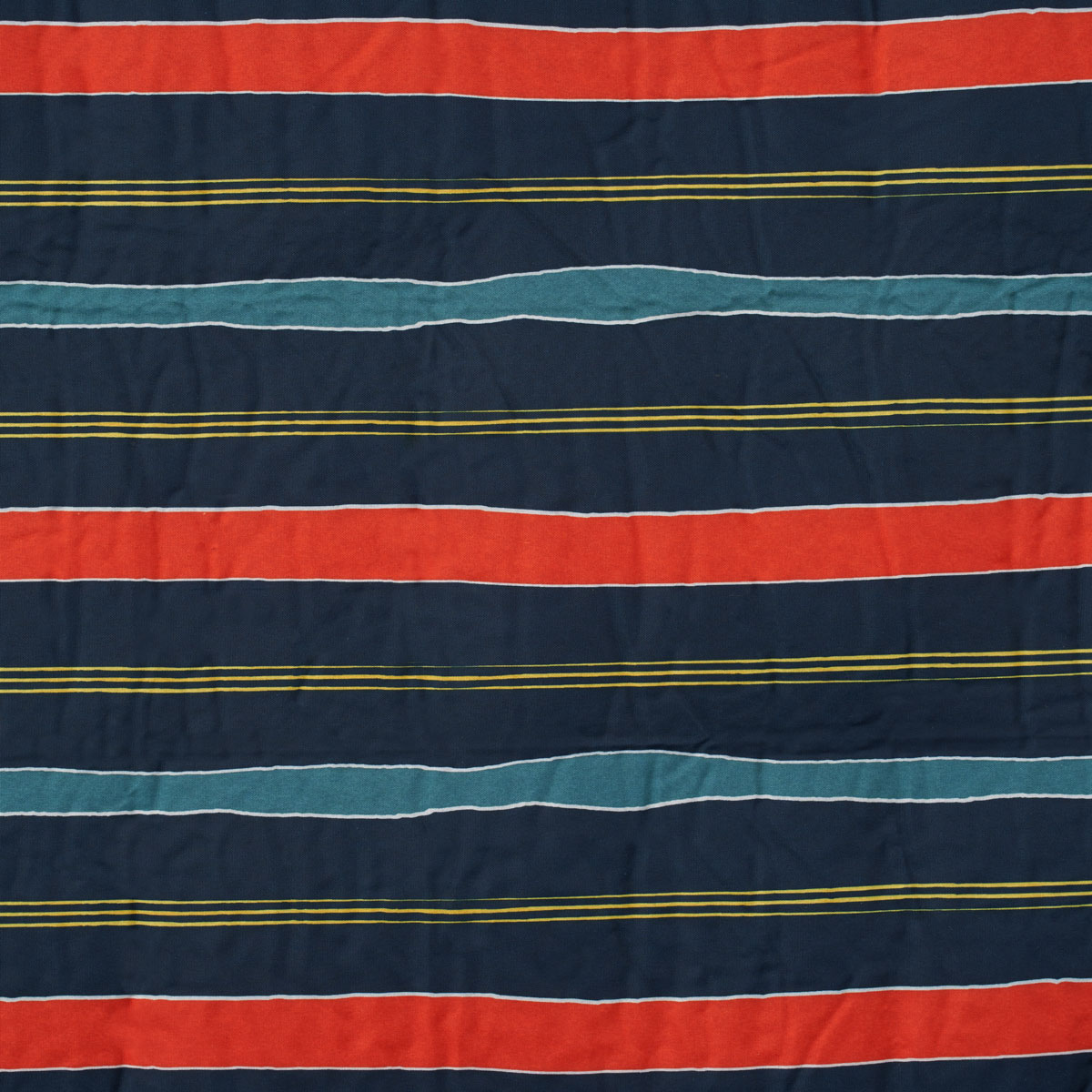 防水クッションマット・ビッグファミリー（ヴィンテージストライプ） テントアクセサリ