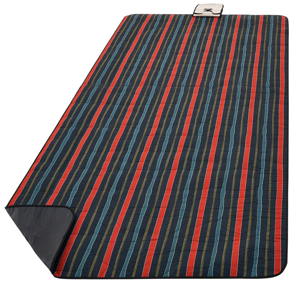 防水クッションマット・キャンプ（ヴィンテージストライプ） テントアクセサリ
