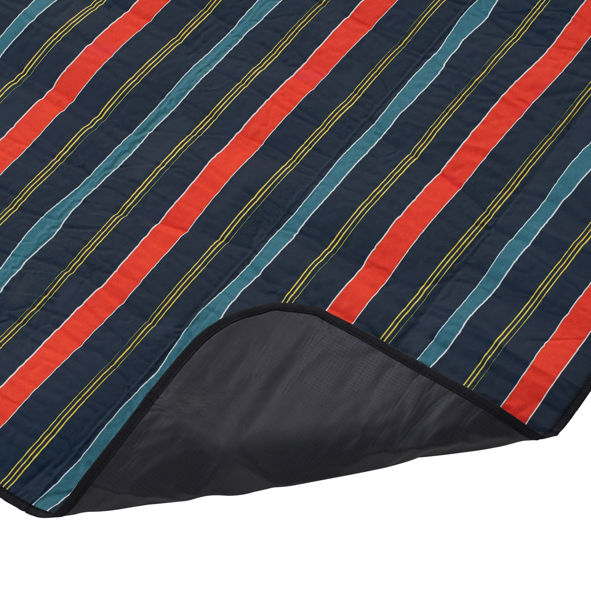 防水クッションマット・キャンプ（ヴィンテージストライプ） テントアクセサリ