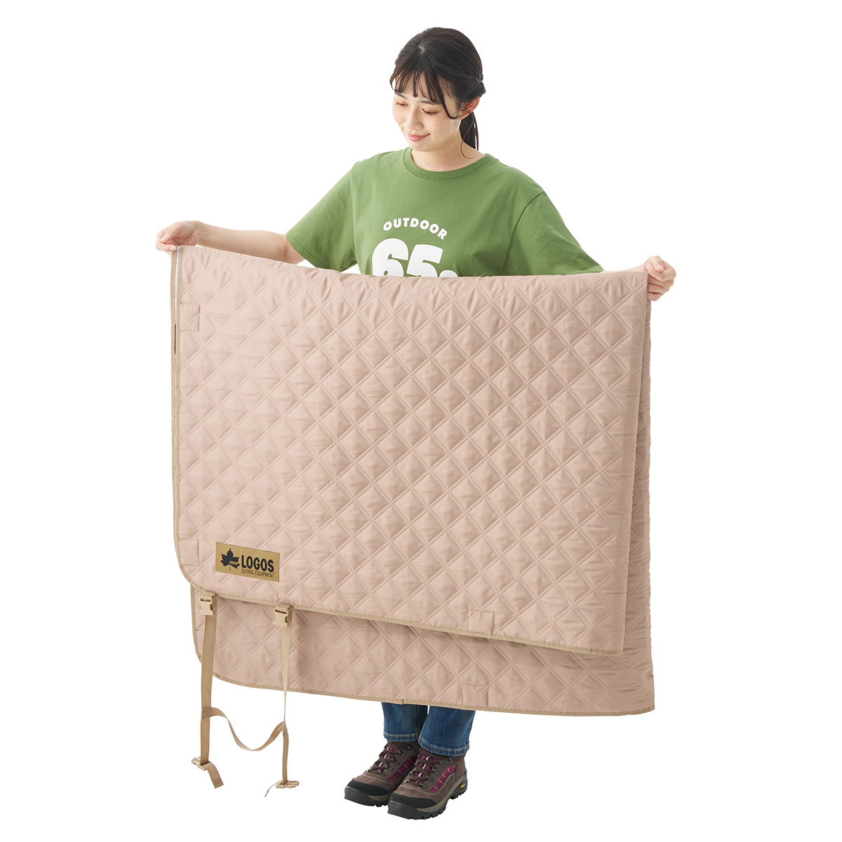 【2月26日販売開始】風にも負けないレジャーシート（165×200cm・ウェイト入り） テントアクセサリ