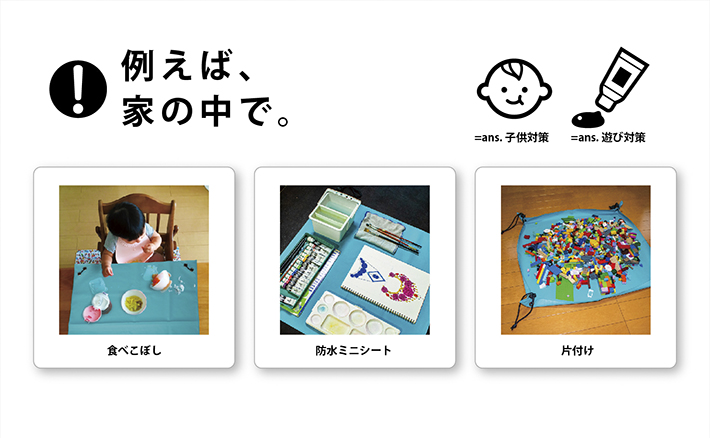 家の中での使用例