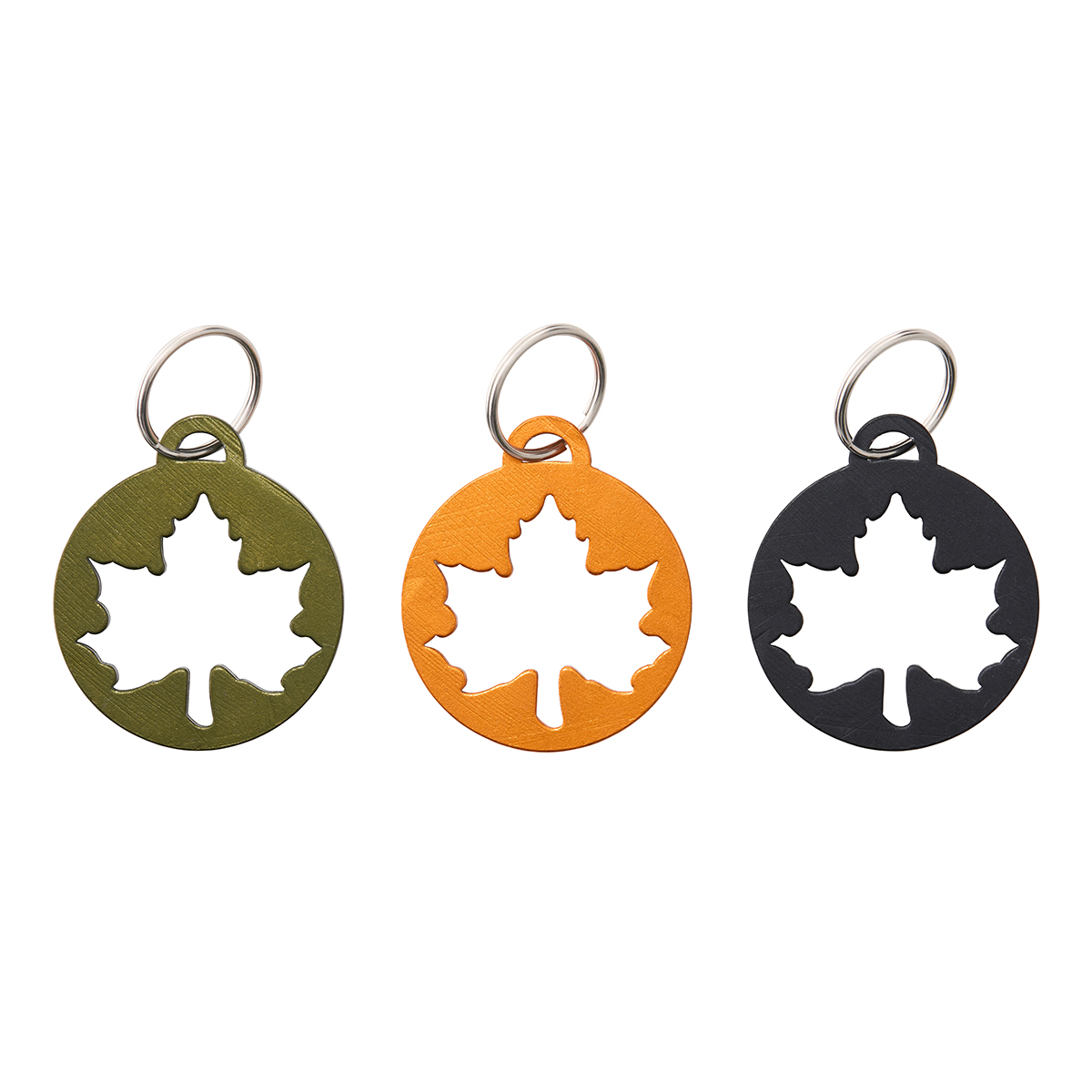 LOGOS メイプルキーホルダー（3色アソート） テントアクセサリ