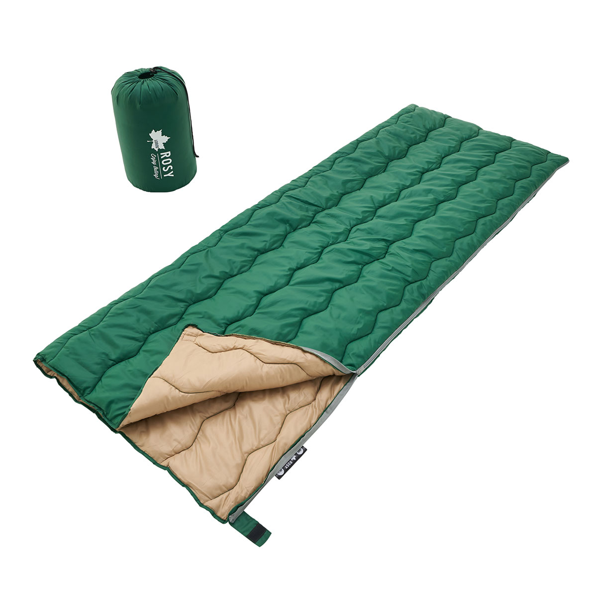 ROSY 丸洗い寝袋・6 （グリーン） 寝具