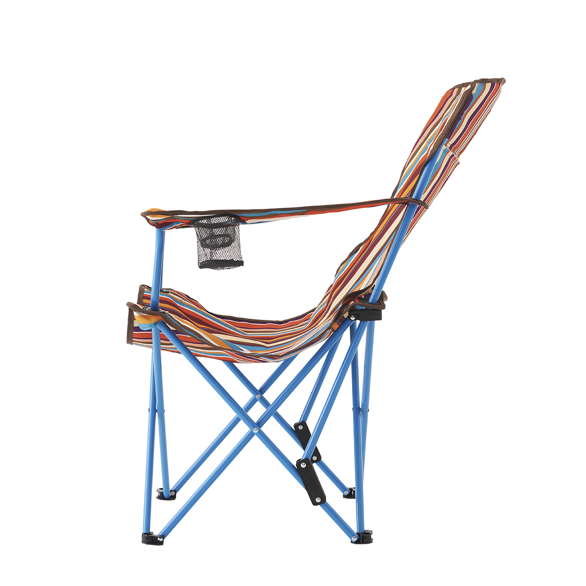 リクライナーチェア（オレンジストライプ） 家具