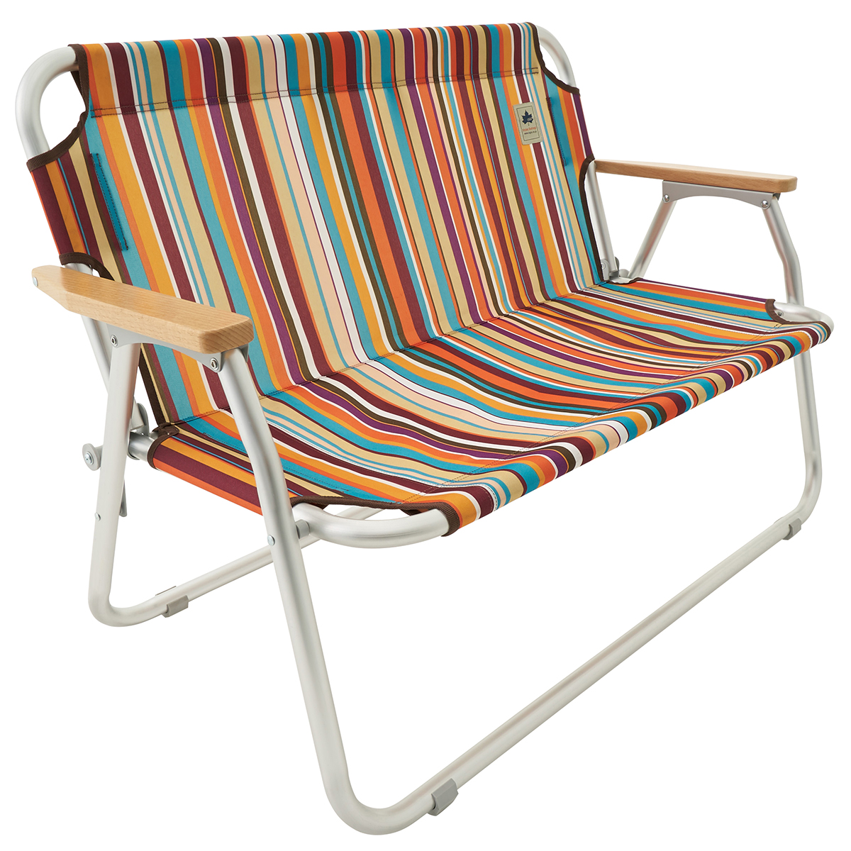neos チェアfor2-ST（オレンジストライプ）|ギア|家具|椅子・ベンチ