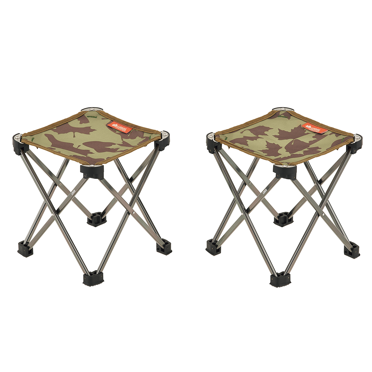 LOGOS エアライト キュービックチェア 2脚セット 家具
