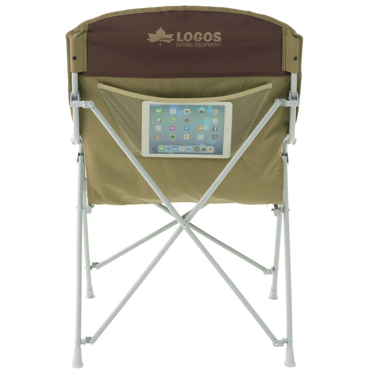 LOGOS Life グレートダディチェア（ブラウン） 家具