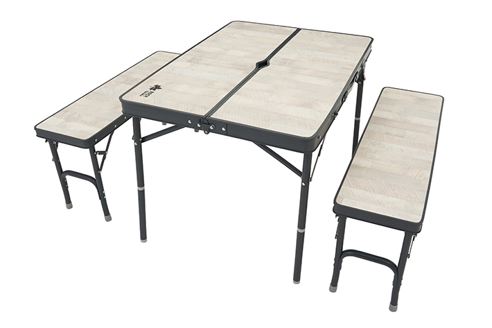 ROSY ベンチテーブルセット4|ギア|家具|セット|製品情報|ロゴス 