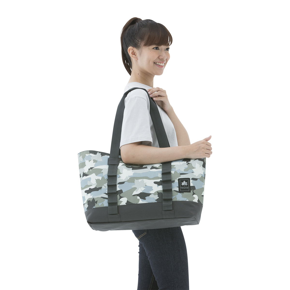 デザイン トートバッグL（カモフラ） バッグ