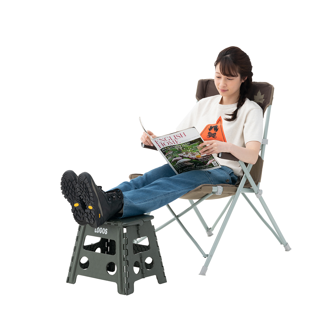 パタントチェアM（カーキ） 家具