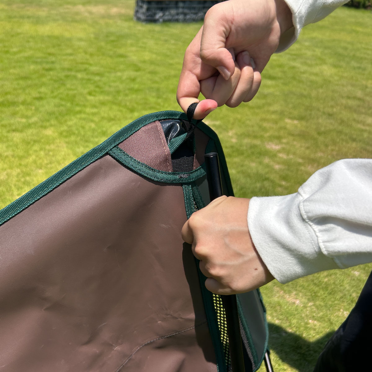 【8月28日販売開始】LOGOS トライチェア・キルトシート 家具