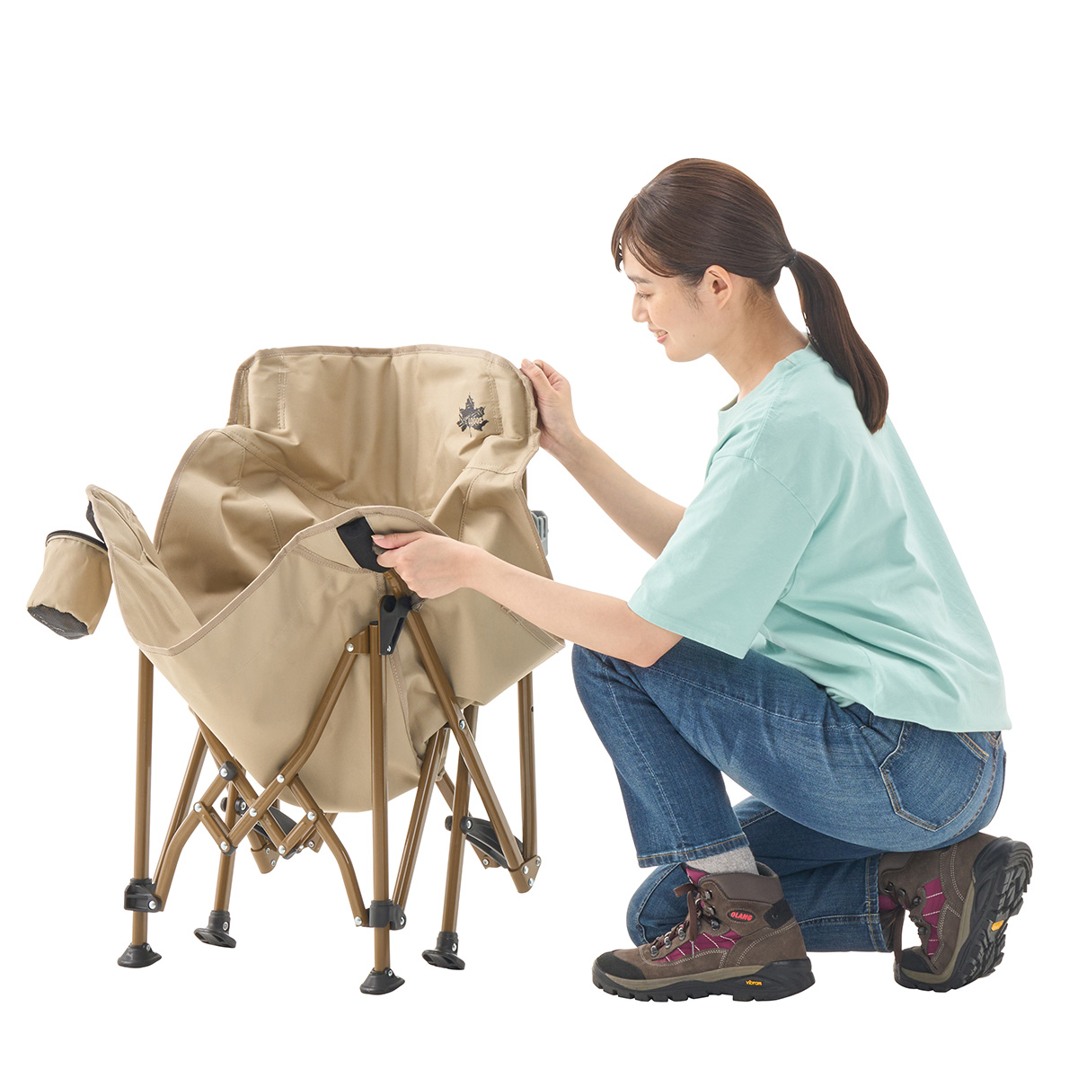 Tradcanvas イージーワイドラップドチェア 家具