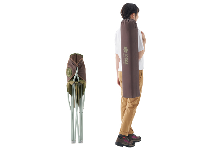 スリム収納に対応した収束型