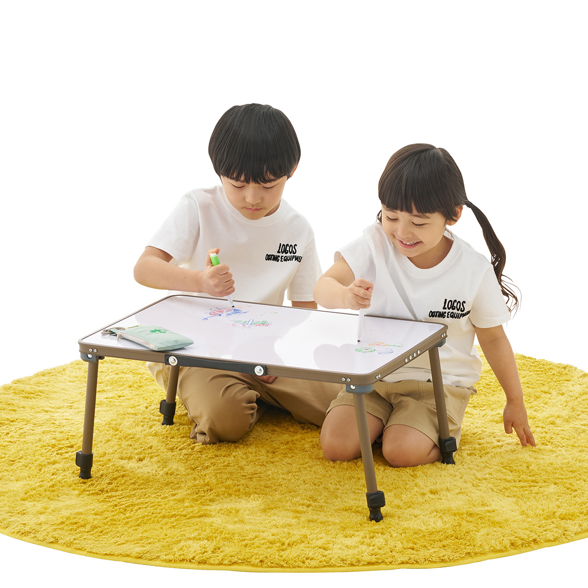 【8月27日発売開始】Smile LOGOS みんなでらくがきテーブル 家具
