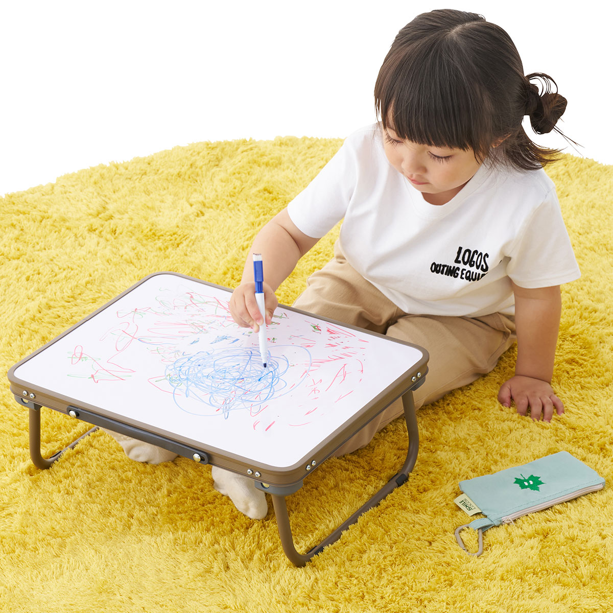 【8月27日発売開始】Smile LOGOS ひとりでらくがきテーブル 家具